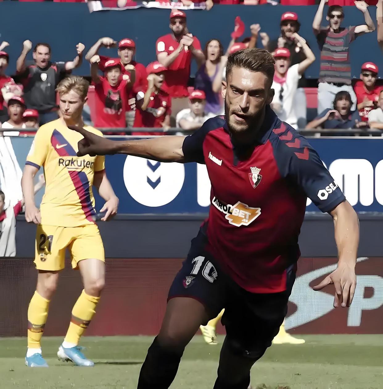 奥萨苏纳客场全取三分,保持不败状态 奥萨苏纳客场全取三分,保持不败状态